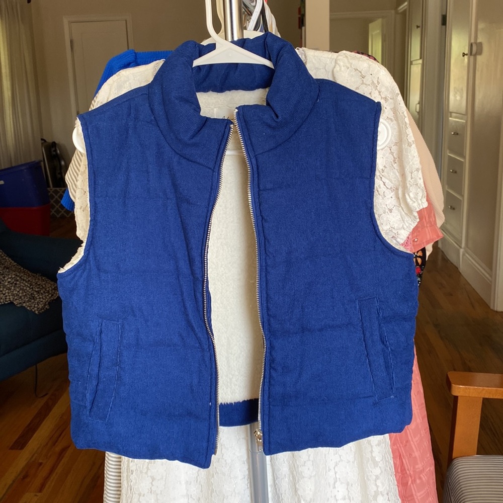 Active User Blue Puffer Jacket